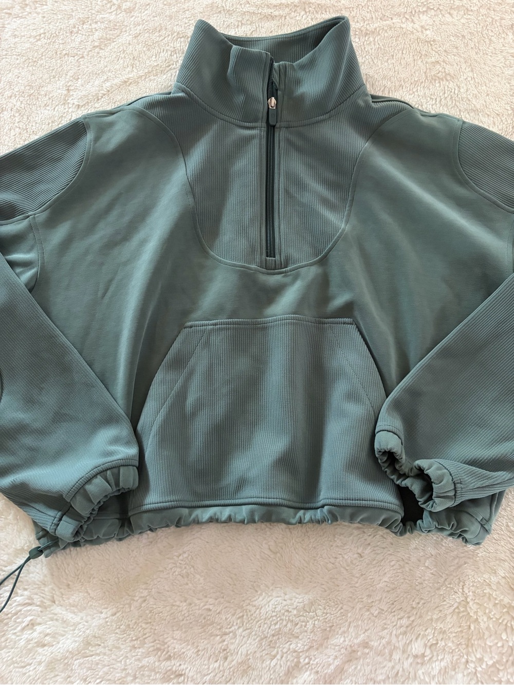 Lululemon brushed softstreme quarter zip